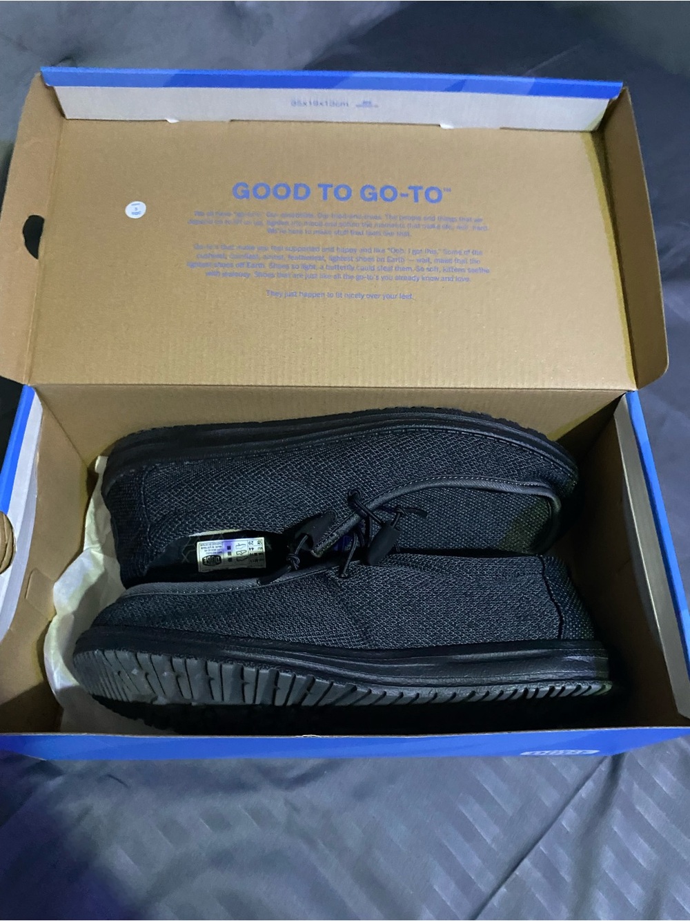 Men's Black Casual Lace-Up Shoes